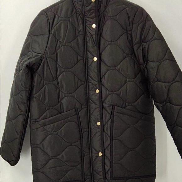 Quince Black Quilted Featherless Puffer Jacket - Picture 6 of 6